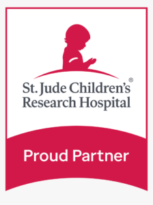 St. Jude Children's Research Hospital Proud Partner Logo